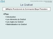 Le Grafcet