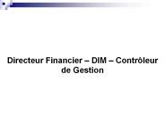 Directeur Financier 