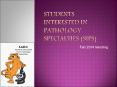 Students Interested in PatHology Specialties (SIPS) PowerPoint PPT Presentation