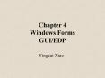 Chapter 4 Windows Forms GUI/EDP PowerPoint PPT Presentation