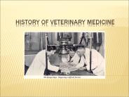 History of Veterinary medicine
