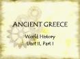 ANCIENT GREECE PowerPoint PPT Presentation