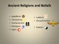 Ancient Religions and Beliefs PowerPoint PPT Presentation