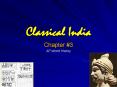 Classical India PowerPoint PPT Presentation