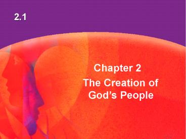 The Creation of   God