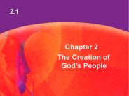 The Creation of   God