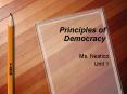 Principles of Democracy PowerPoint PPT Presentation
