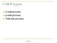CMOS Layers