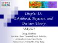 Chapter 15: Likelihood, Bayesian, and Decision Theory PowerPoint PPT Presentation