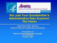 Not Just Your Grandmother