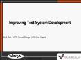 Improving Test System Development PowerPoint PPT Presentation