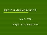 MEDICAL GRANDROUNDS