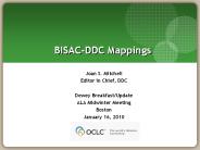 BISAC-DDC Mappings