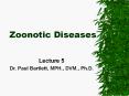 Zoonotic Diseases PowerPoint PPT Presentation
