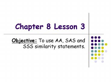 Chapter 8 Lesson 3