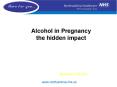 Alcohol in Pregnancy the hidden impact PowerPoint PPT Presentation