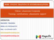 msbi online training classes in india