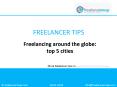 Freelancing around the globe: top 5 cities PowerPoint PPT Presentation
