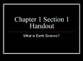 Chapter 1 Section 1 Handout PowerPoint PPT Presentation