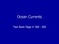 Ocean Currents PowerPoint PPT Presentation