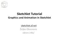 Sketchlet Tutorial Graphics and Animation in Sketchlet