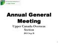 Annual General Meeting PowerPoint PPT Presentation