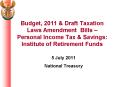 Budget, 2011 PowerPoint PPT Presentation