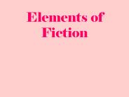 Elements of Fiction