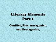 Literary Elements Part 1