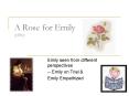 A Rose for Emily (1930) PowerPoint PPT Presentation
