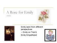 A Rose for Emily (1930)