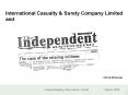 International Casualty PowerPoint PPT Presentation