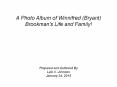 A Photo Album of Winnifred (Bryant) Brookman's Life and Family! PowerPoint PPT Presentation
