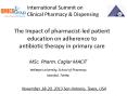 International Summit on Clinical Pharmacy PowerPoint PPT Presentation
