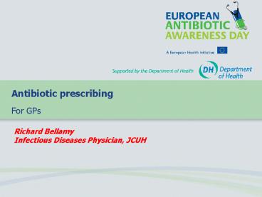 Antibiotic prescribing