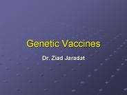 Genetic Vaccines