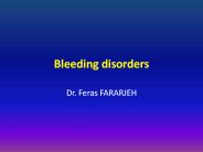 Bleeding disorders