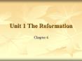 Unit 1 The Reformation PowerPoint PPT Presentation