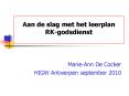 Aan de slag met het leerplan RK-godsdienst PowerPoint PPT Presentation