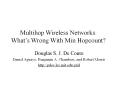 Multihop Wireless Networks: What PowerPoint PPT Presentation