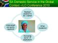 SA Domestic Service in the Global Context  PowerPoint PPT Presentation