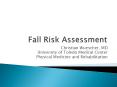 Fall Risk Assessment PowerPoint PPT Presentation