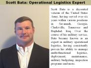Scott Bata: Operational Logistics Expert