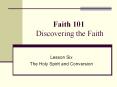 Faith 101 Discovering the Faith PowerPoint PPT Presentation