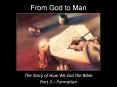 From God to Man PowerPoint PPT Presentation