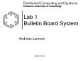 Lab 1 Bulletin Board System PowerPoint PPT Presentation