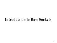 Part I: Introduction