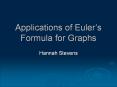 Applications of Euler PowerPoint PPT Presentation