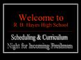 Welcome to R. B. Hayes High School PowerPoint PPT Presentation