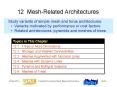 12 Mesh-Related Architectures PowerPoint PPT Presentation